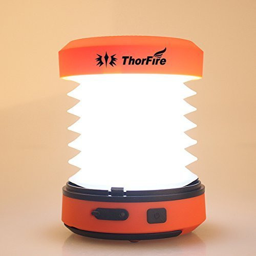 USB LED Flashlight Rechargeable Lantern Outdoor Emergency Camping Hiking Lamp US 